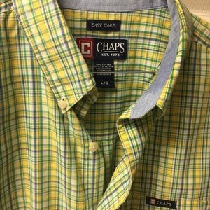 Large chap short sleeve shirt